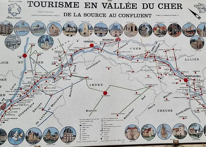 Les Noyers Monestois Entre Cher Et Canal De Berry